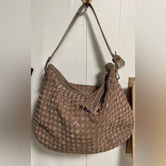 Cole Haan leather suede hobo bag - Picture 2 of 2